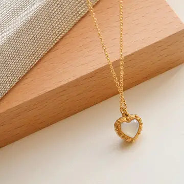 Moonlit Heart Necklace