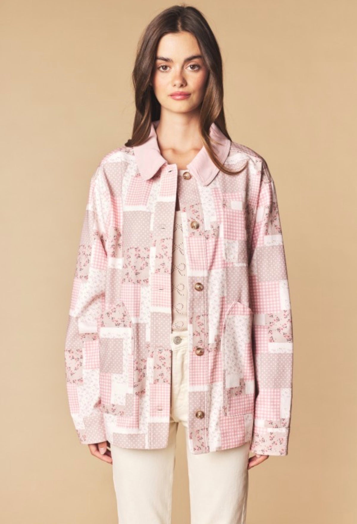 Pink Fall Harvest Barn Jacket 🩷