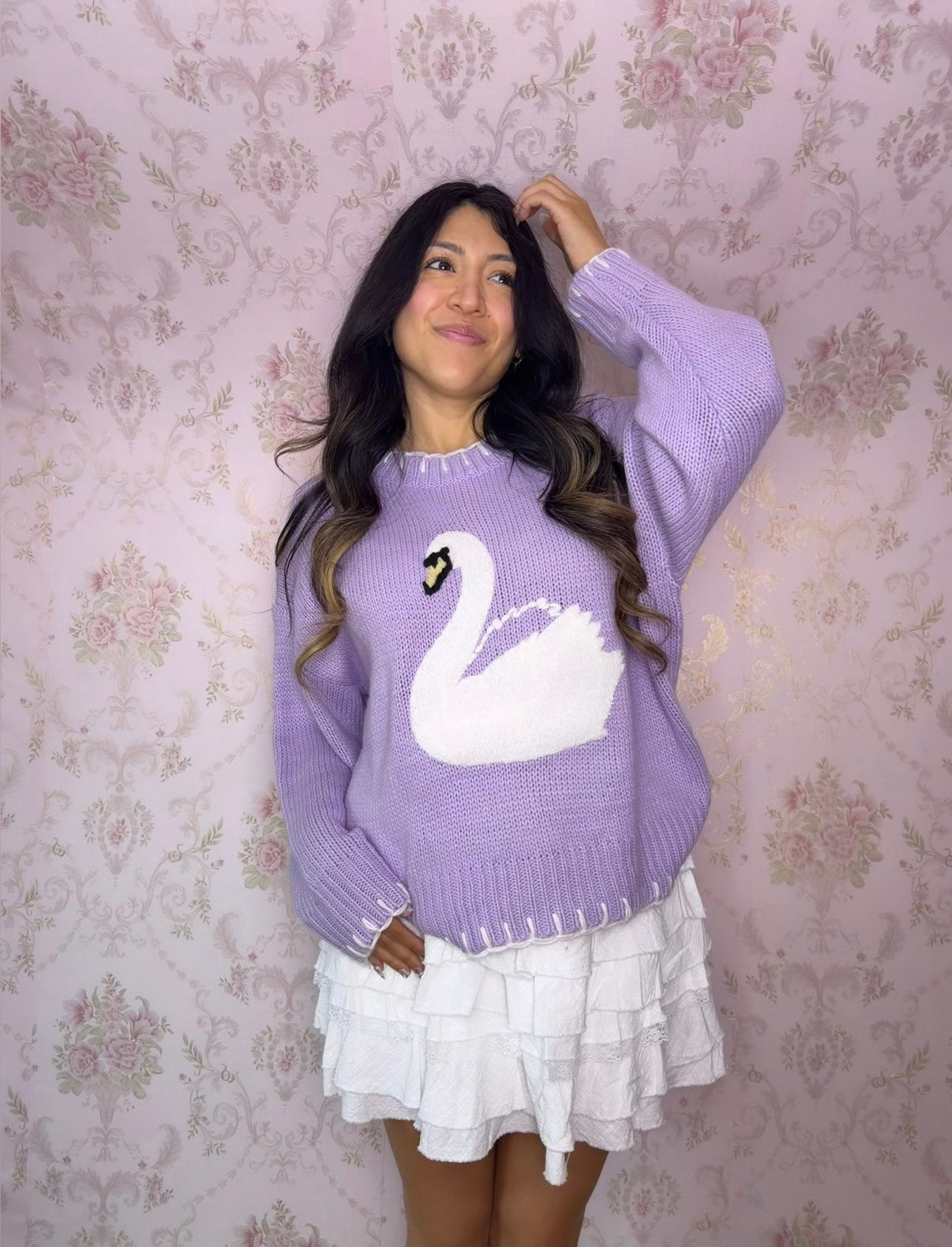 Swan Lake Knit Top