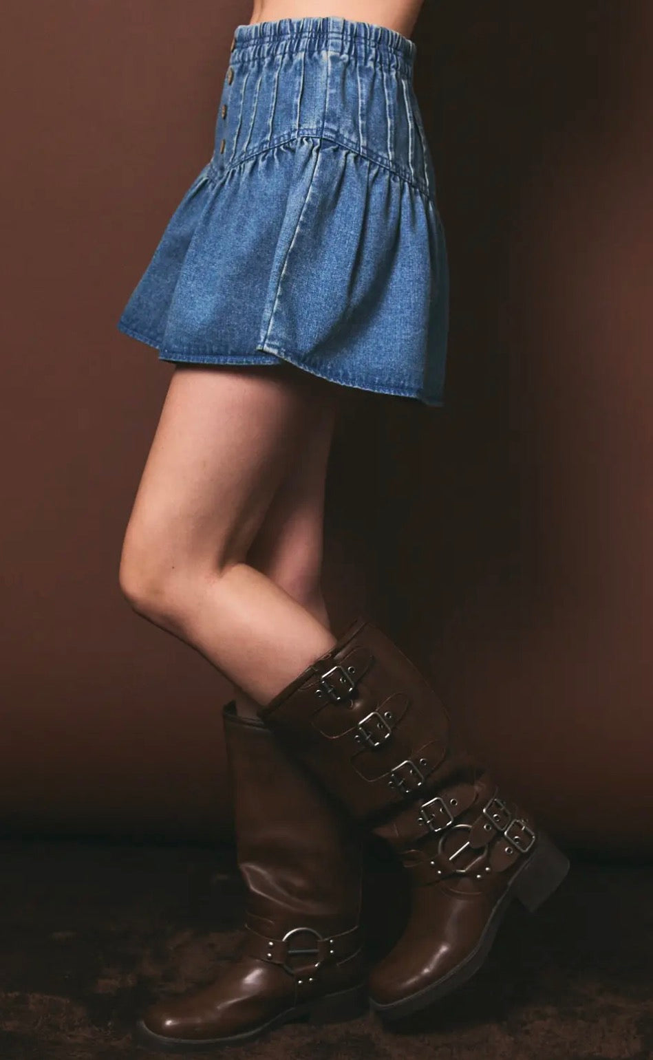 Harvest Denim Skirt