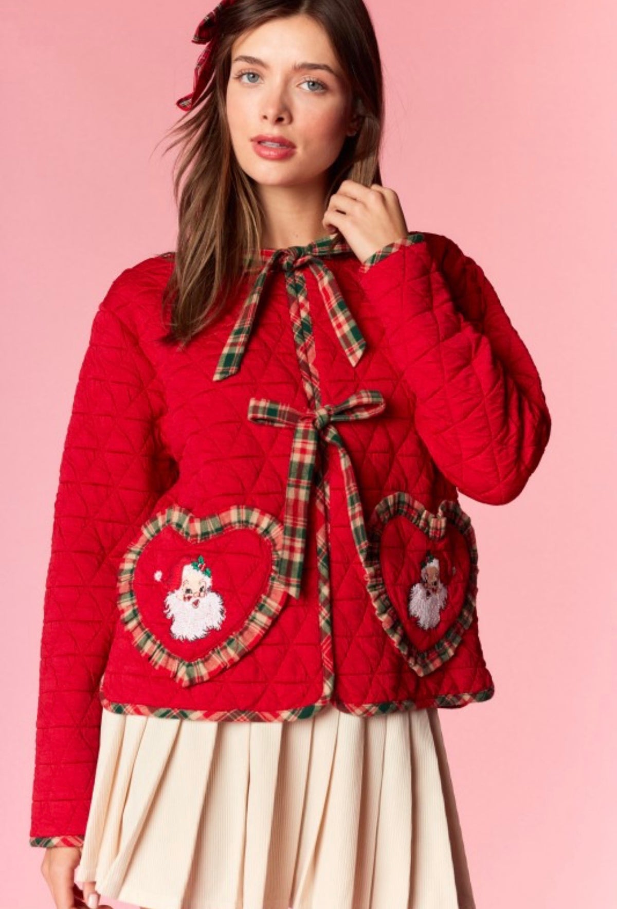 Dear Santa Quilted Jacket 🎅🏼