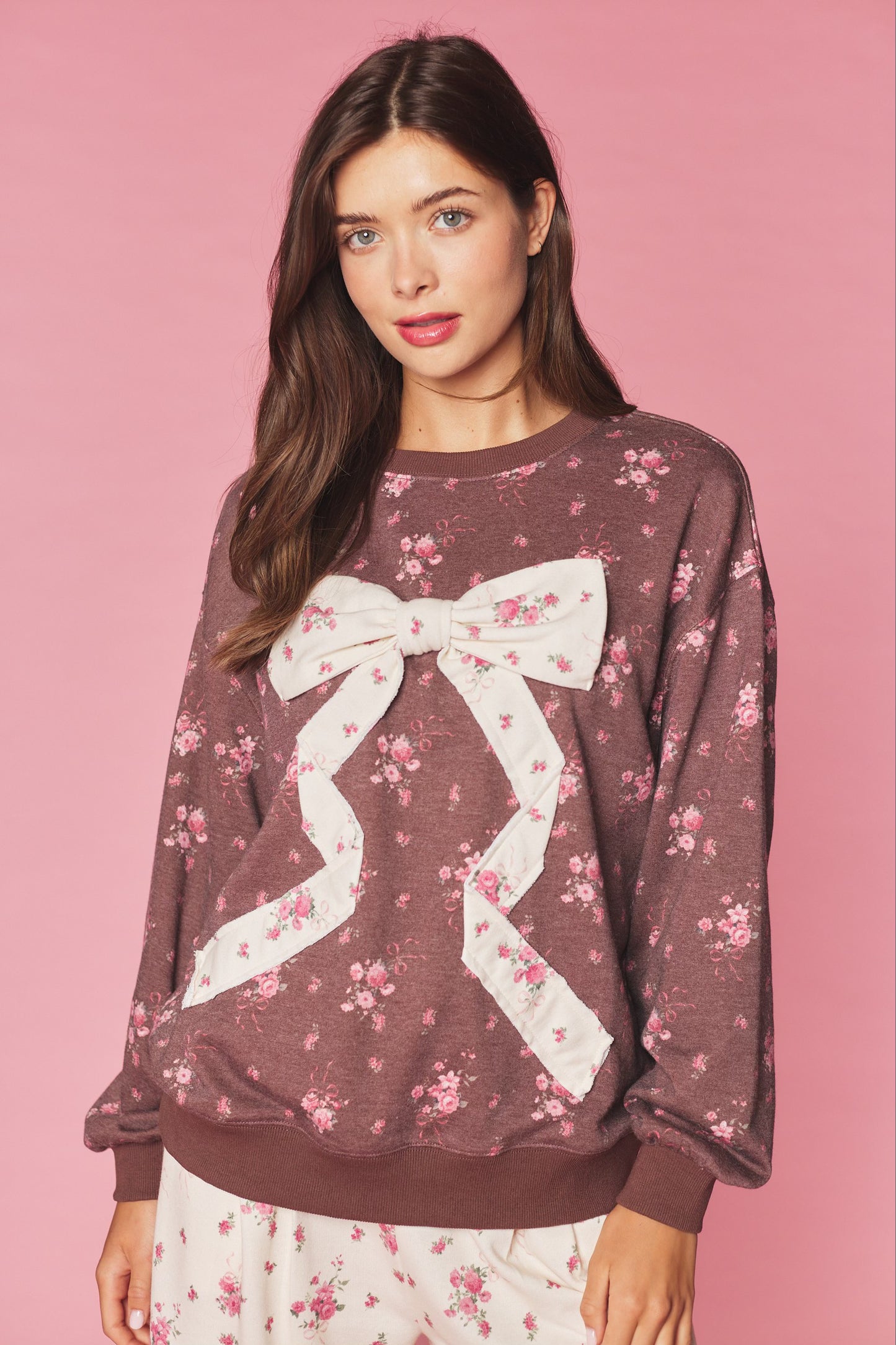 Rosy Ribbon Pullover 🎀 PREORDER 09.16