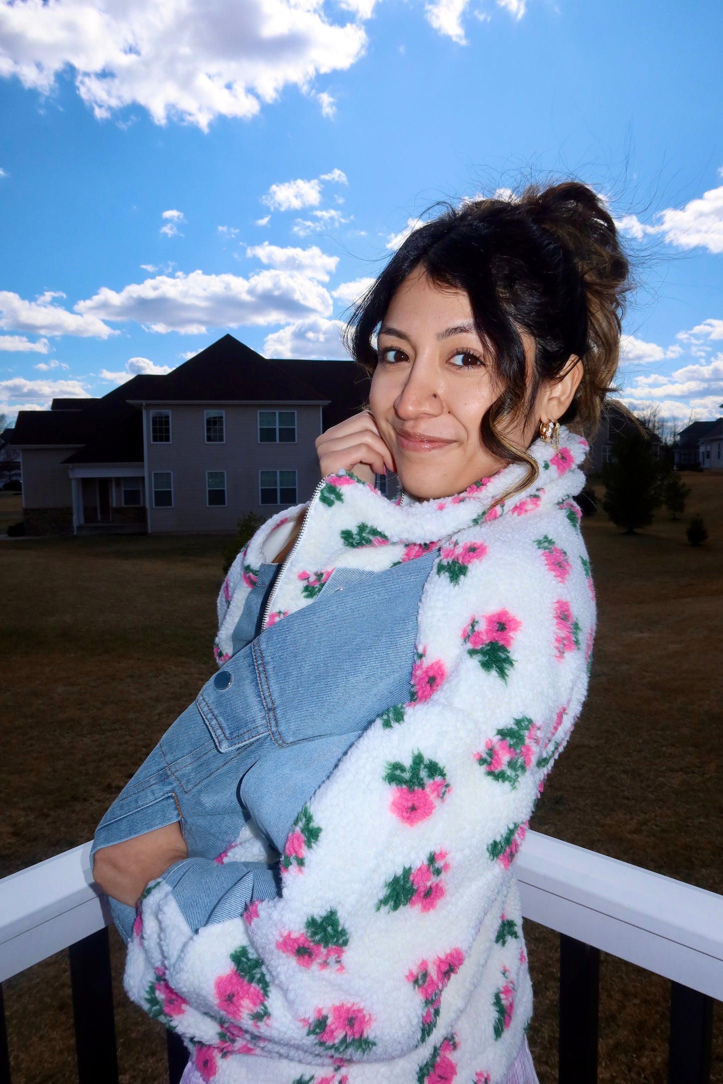 Rosy Denim Jacket