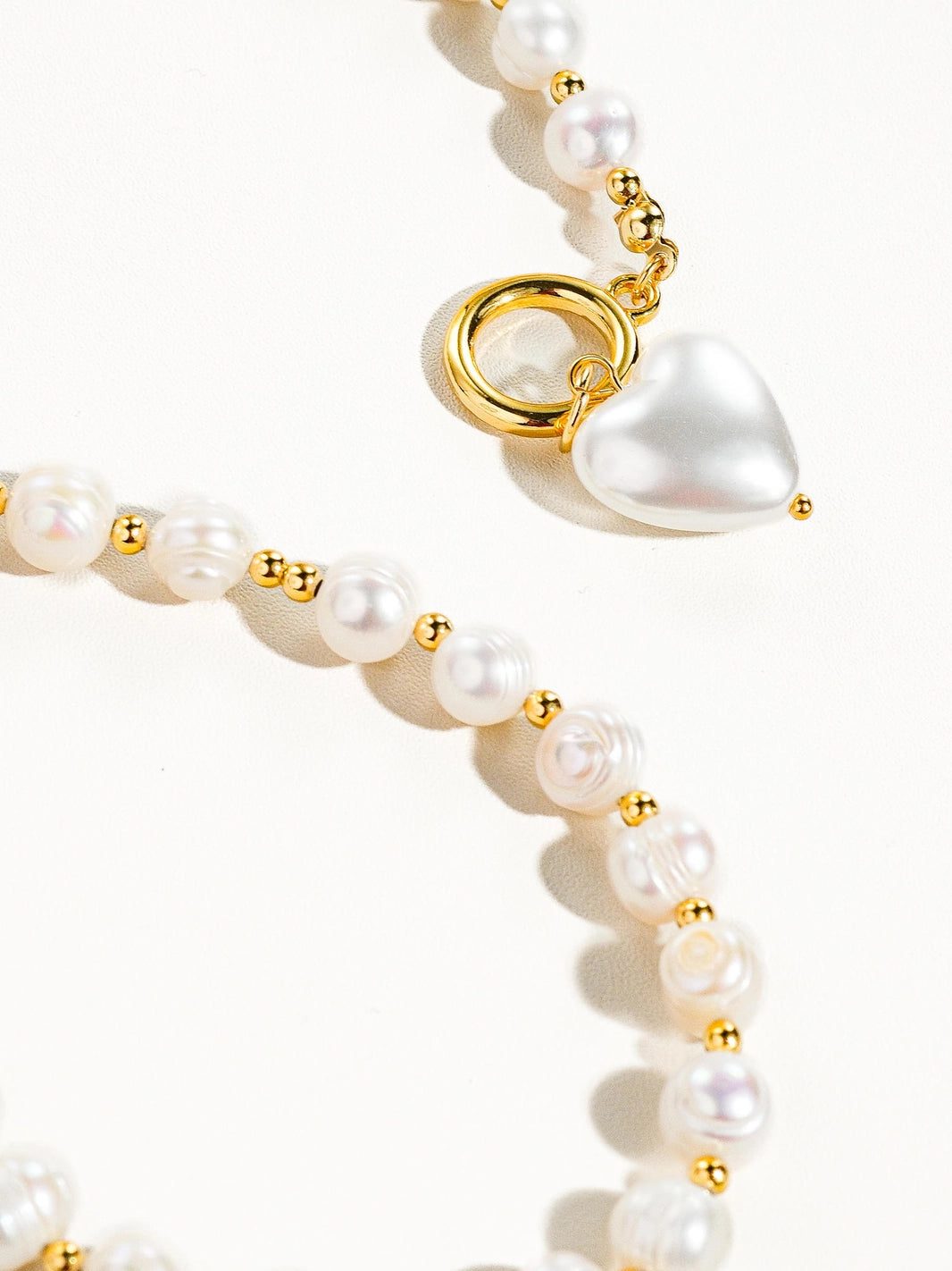 Sweetheart Pearl Necklace