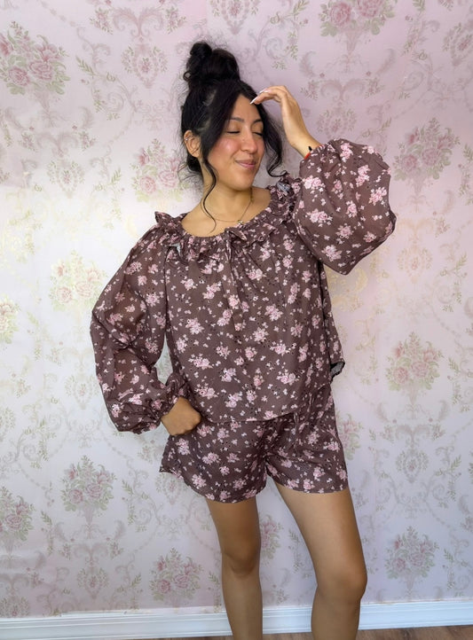 Mocha Blossom Set