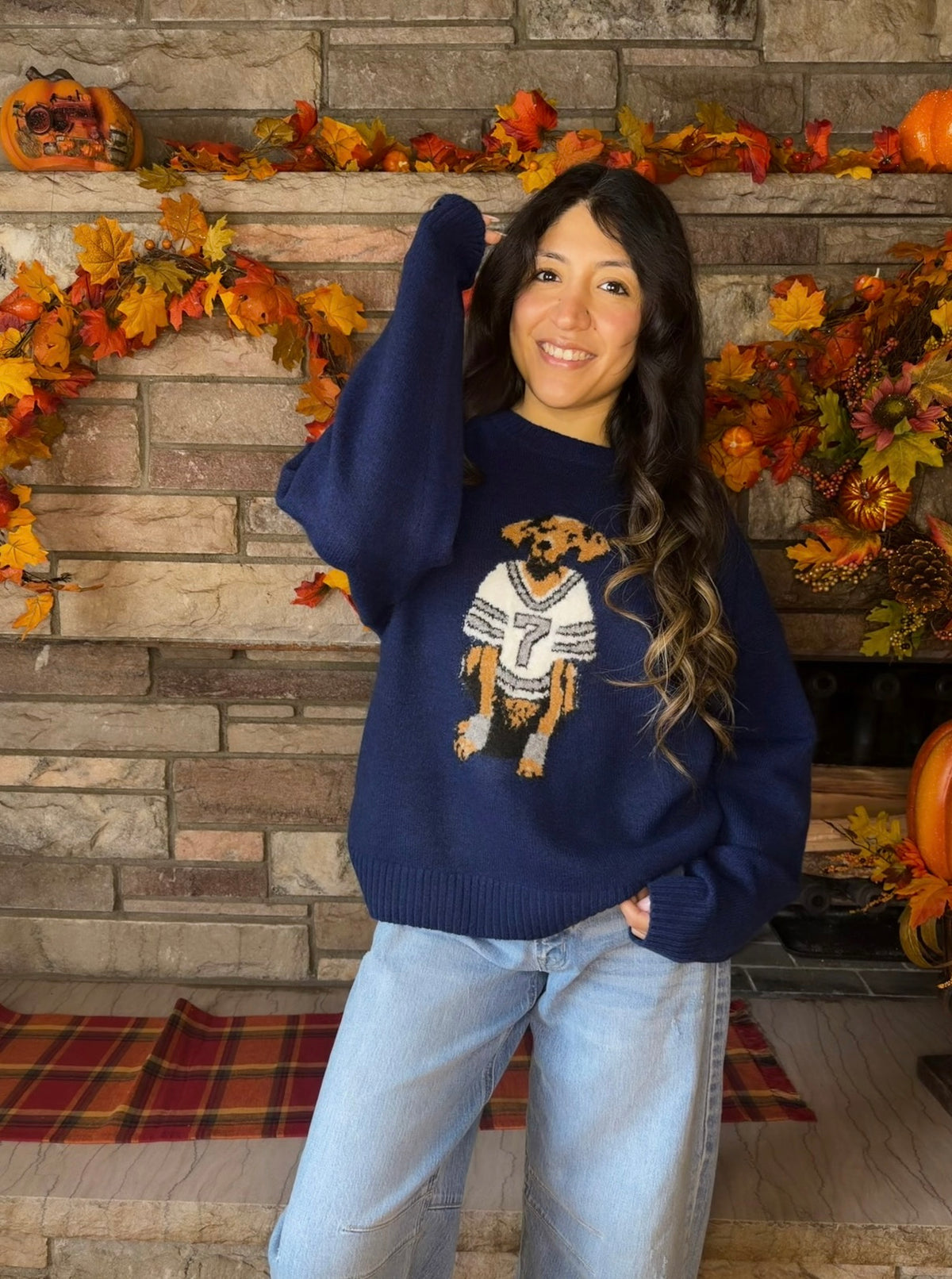 Sunday Tailgate Pup Sweater 🐾