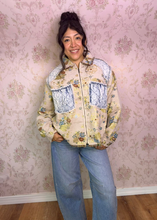 Blueberry Harvest Patch Jacket 💙