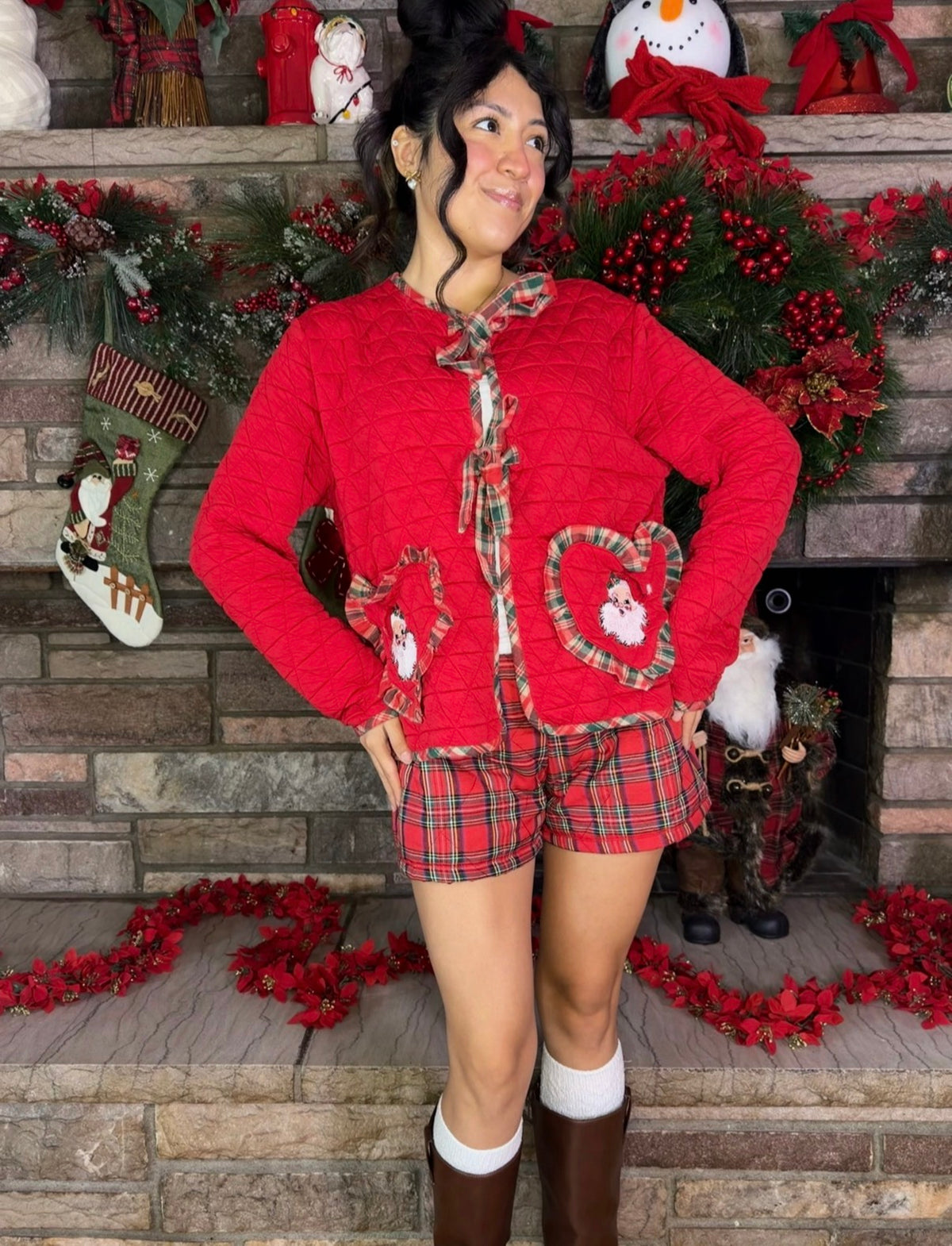 Dear Santa Quilted Jacket 🎅🏼