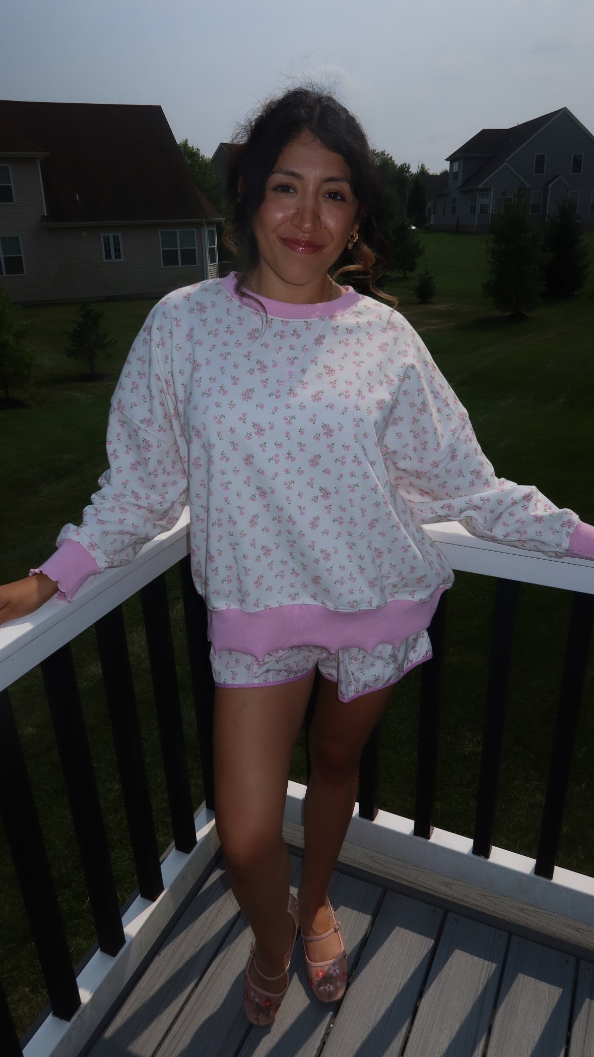 Pastel Garden Pullover