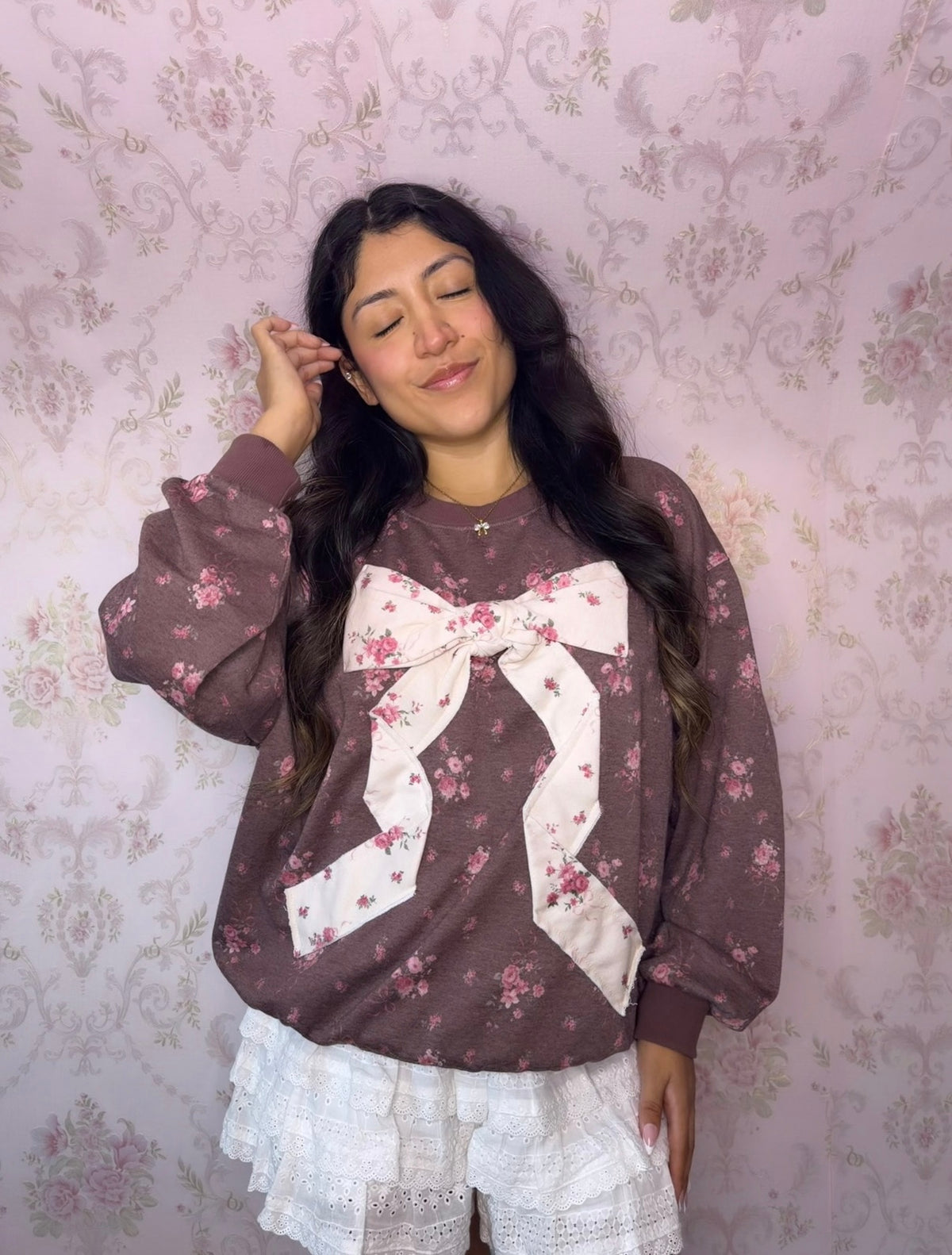 Rosy Ribbon Pullover 🎀 PREORDER 09.16
