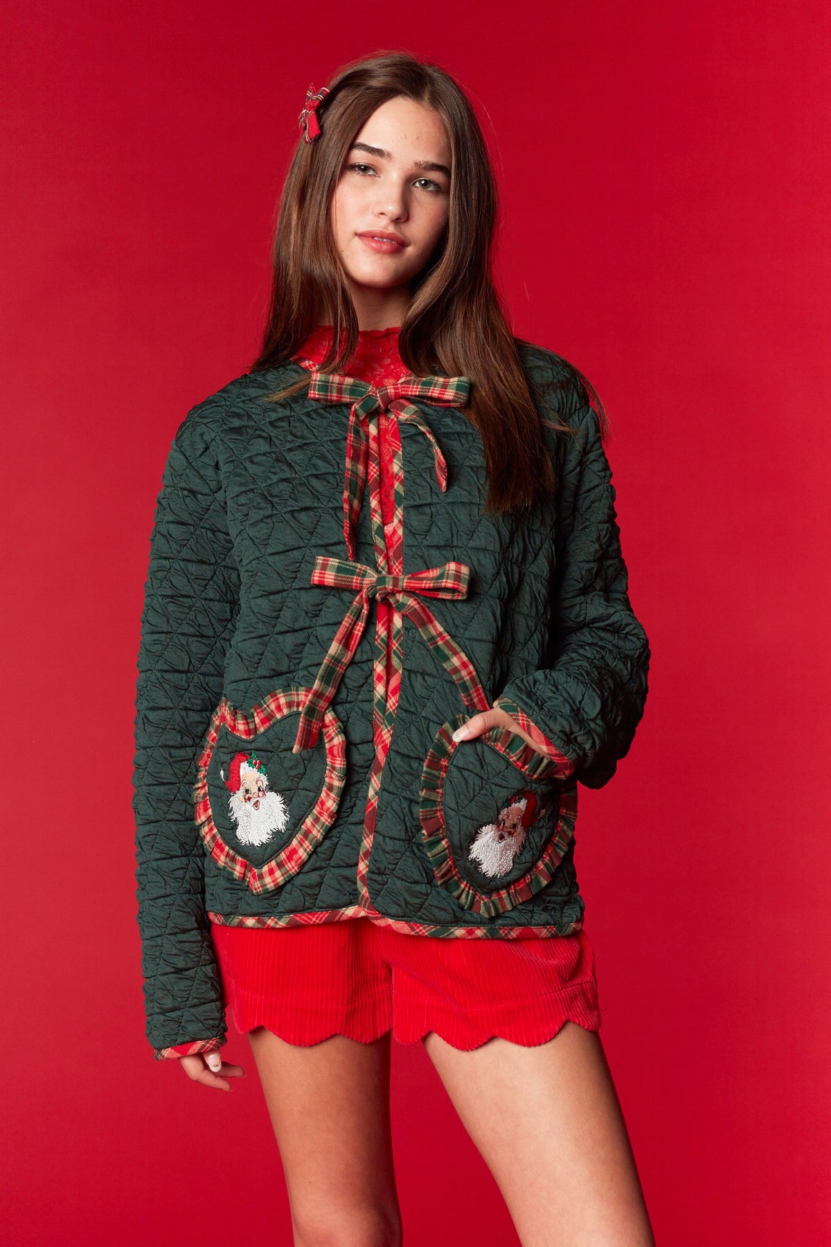 Love, Santa Quilted Jacket PREORDER 10/28