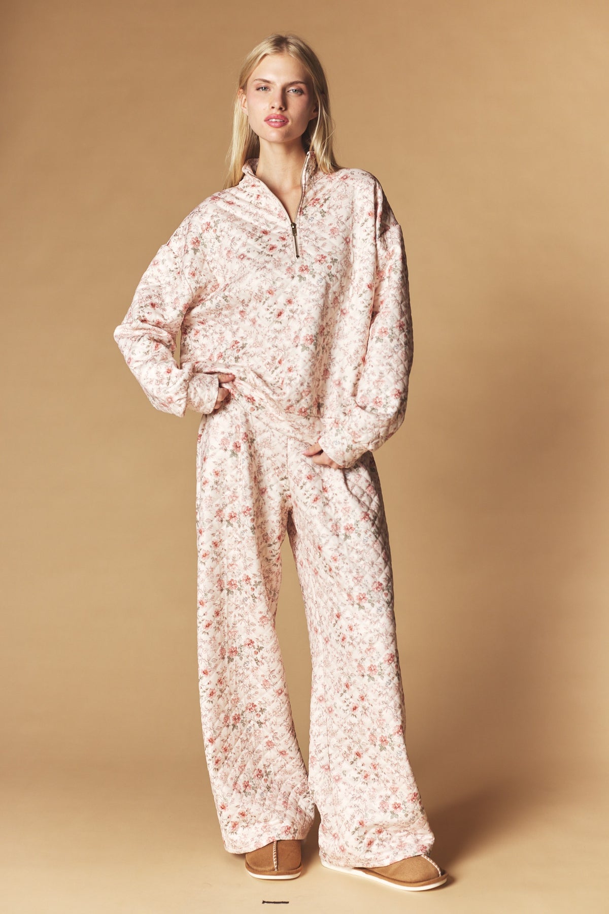 Golden Autumn Quilted Set