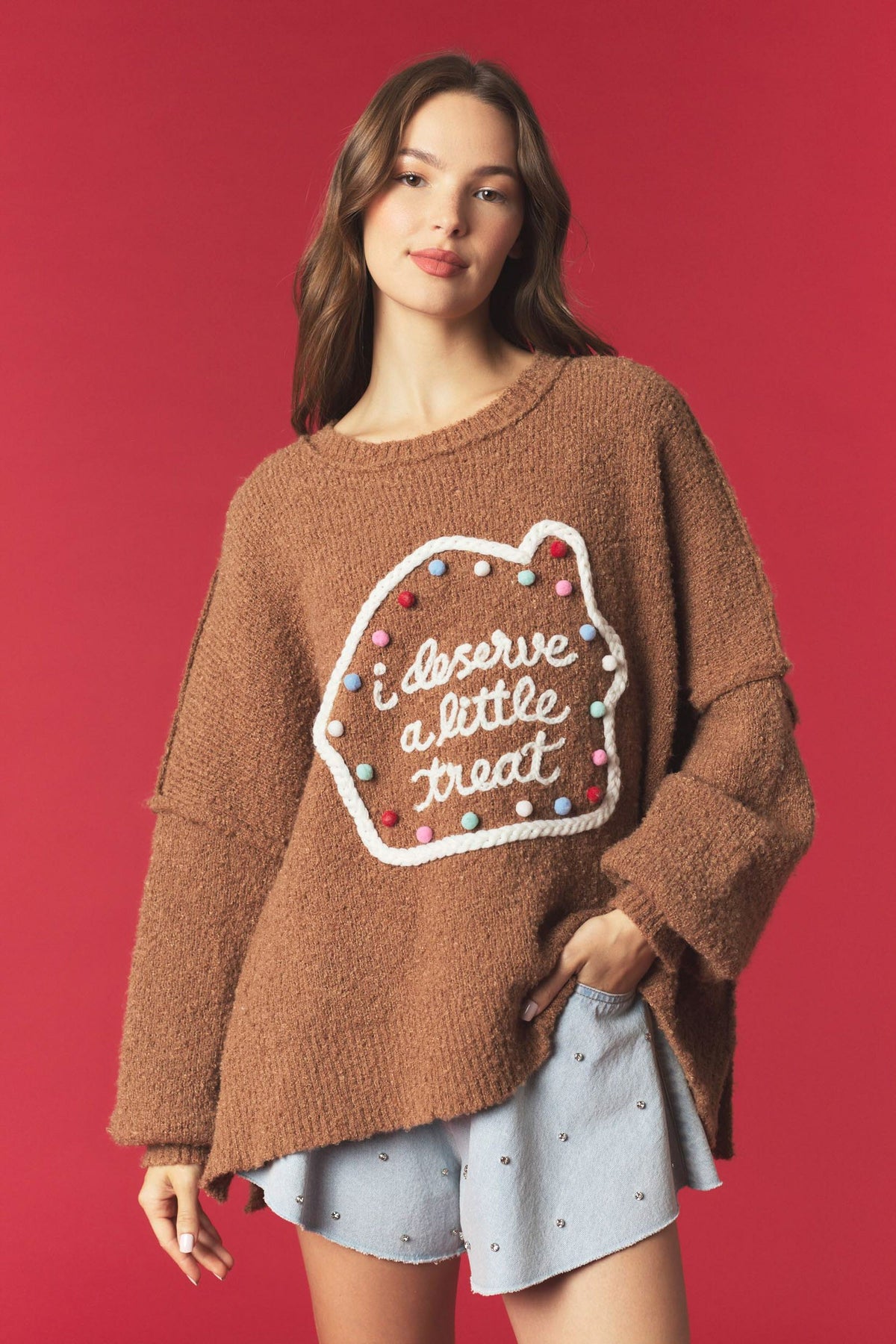 Sweet Little Treat Knit Sweater