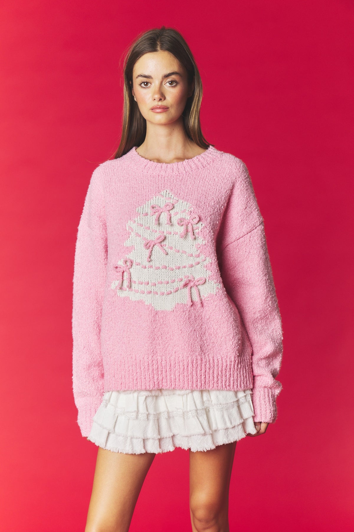 Pinkmas Tree Sweater