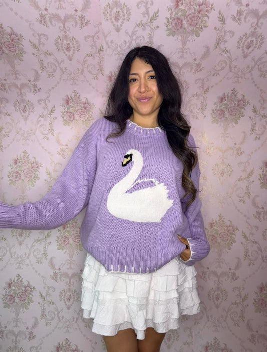 Swan Lake Knit Top
