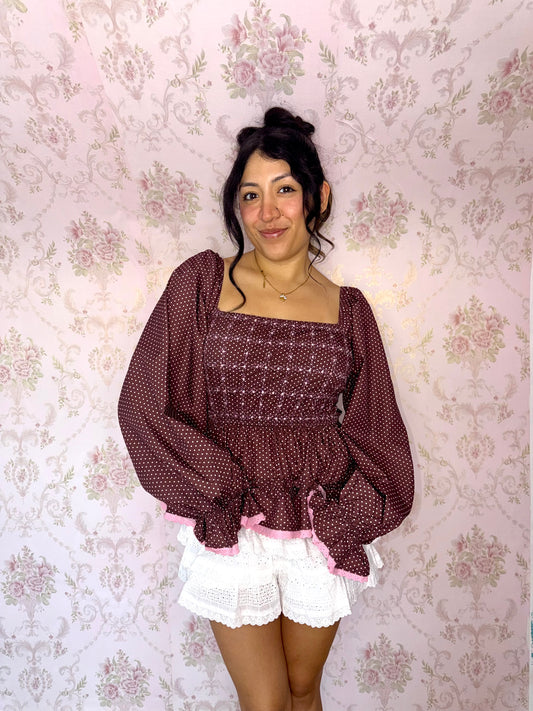 Hot Cocoa Sweetheart Top