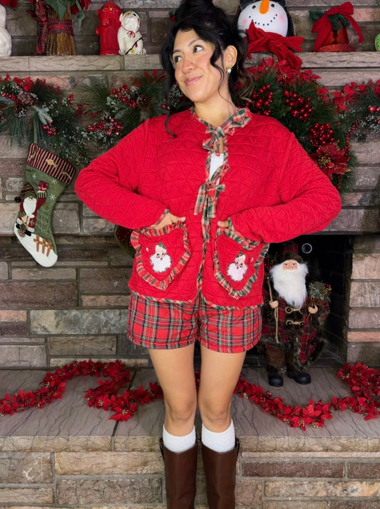 Dear Santa Quilted Jacket 🎅🏼