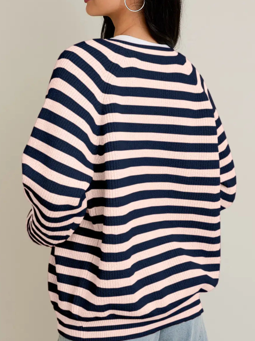 Candy Cane Blush Cardigan