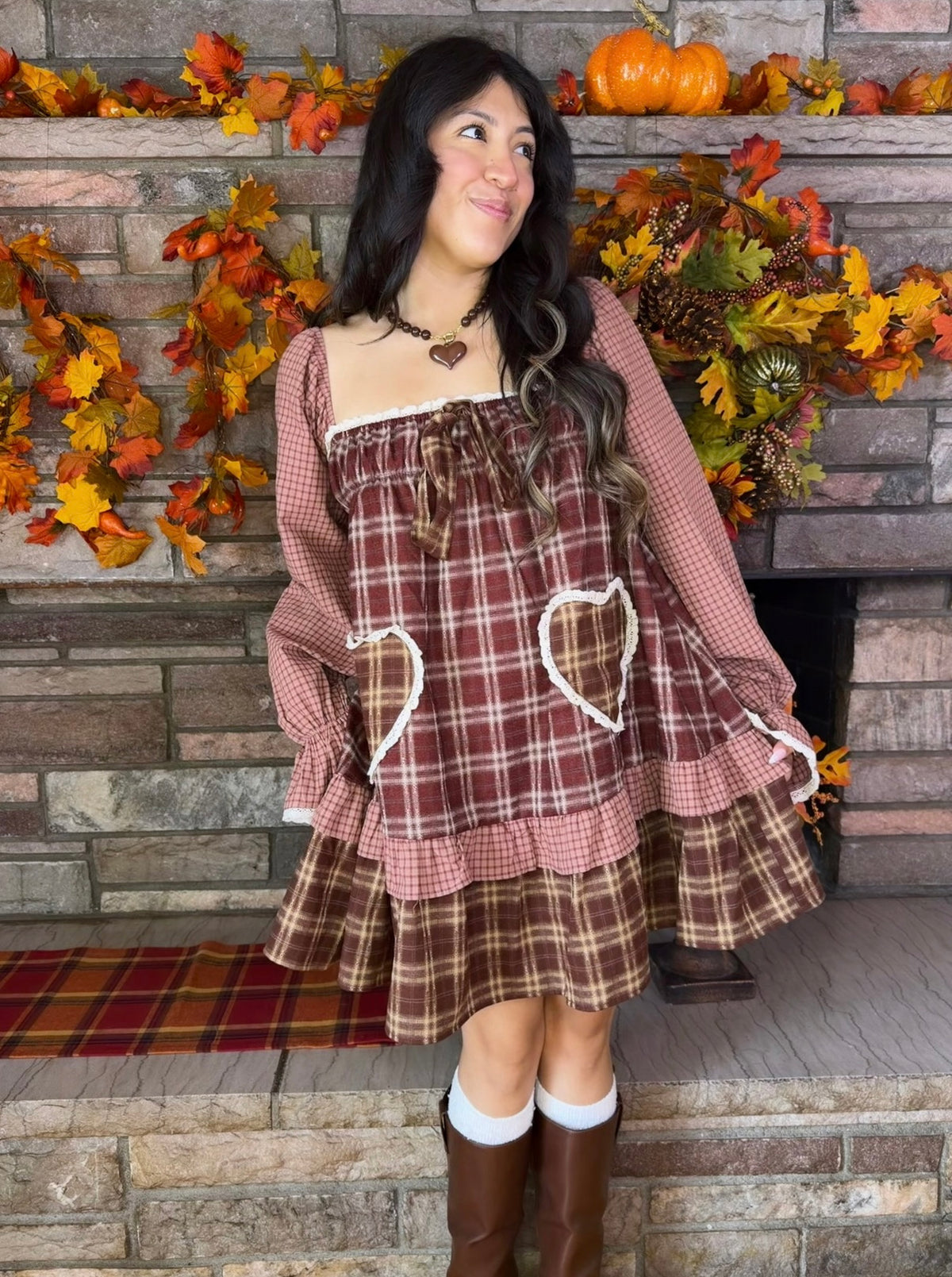 Pumpkin Patch Prairie Dress