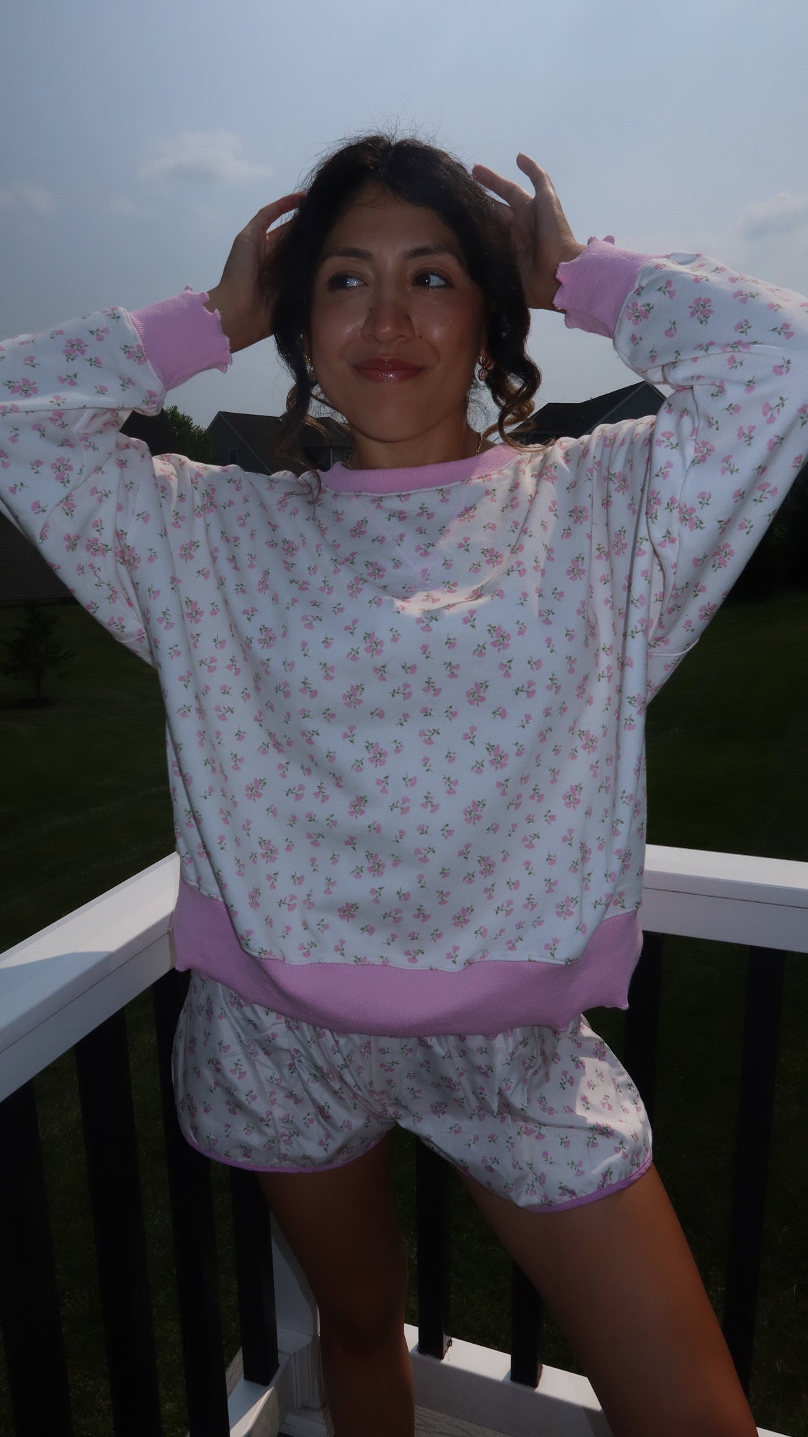 Pastel Garden Pullover