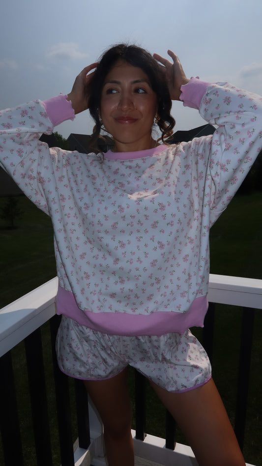 Pastel Garden Pullover