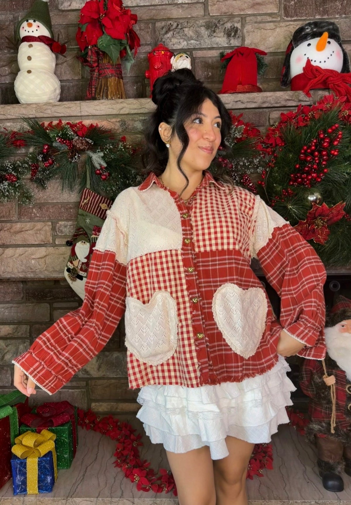 Christmas Sweetheart Flannel RESTOCK 1 WEEK