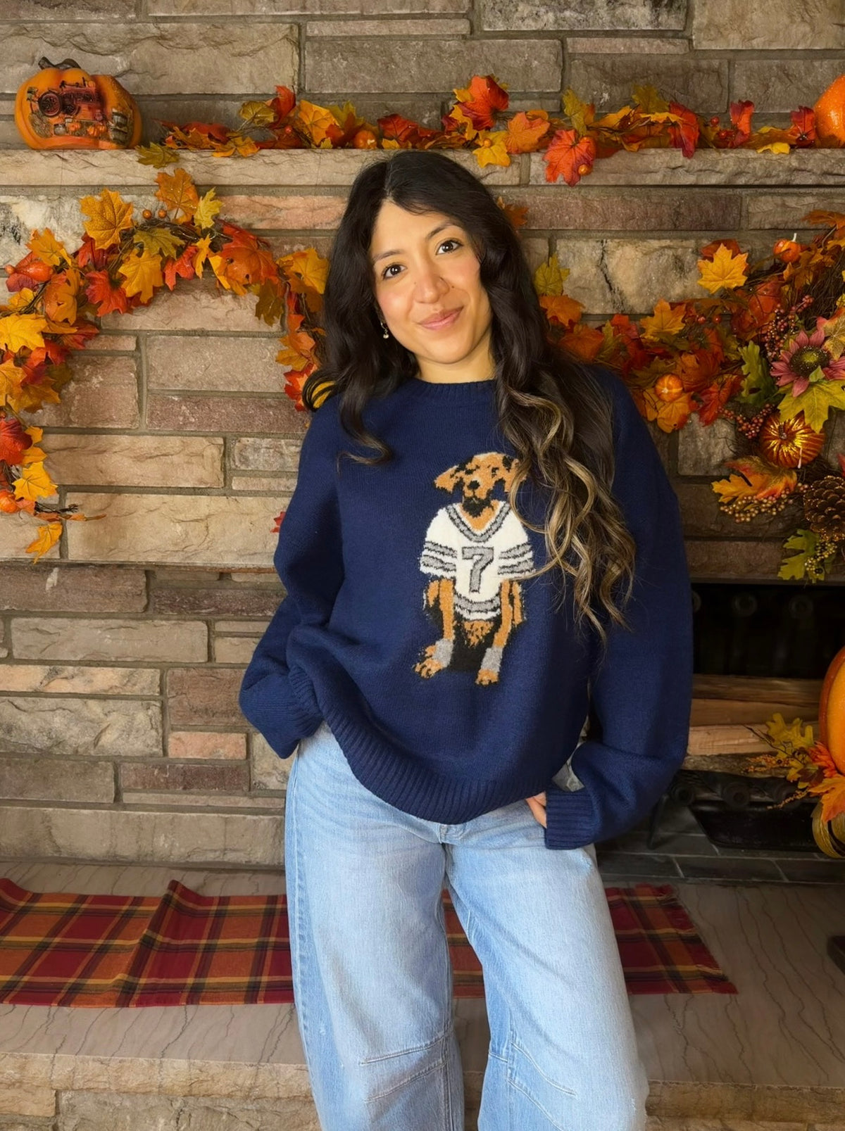 Sunday Tailgate Pup Sweater 🐾