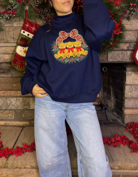 Beary Merry Crewneck (Moon Tiers Custom)