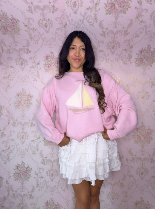 Pink Coast Knit Sweater