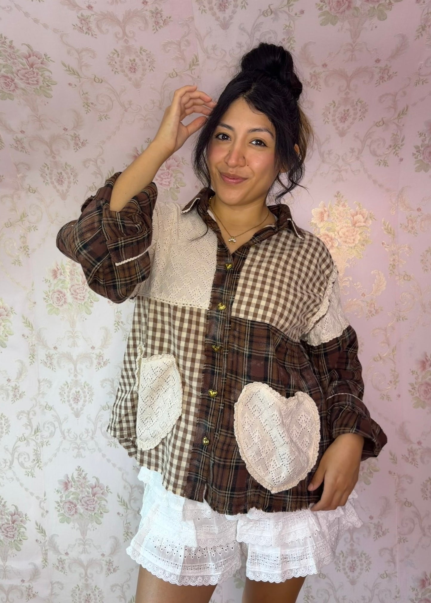 Autumn Sweetheart Flannel PRE ORDER 1-2 WEEKS