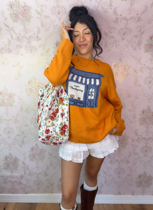 Pumpkin Pie Shop Sweater