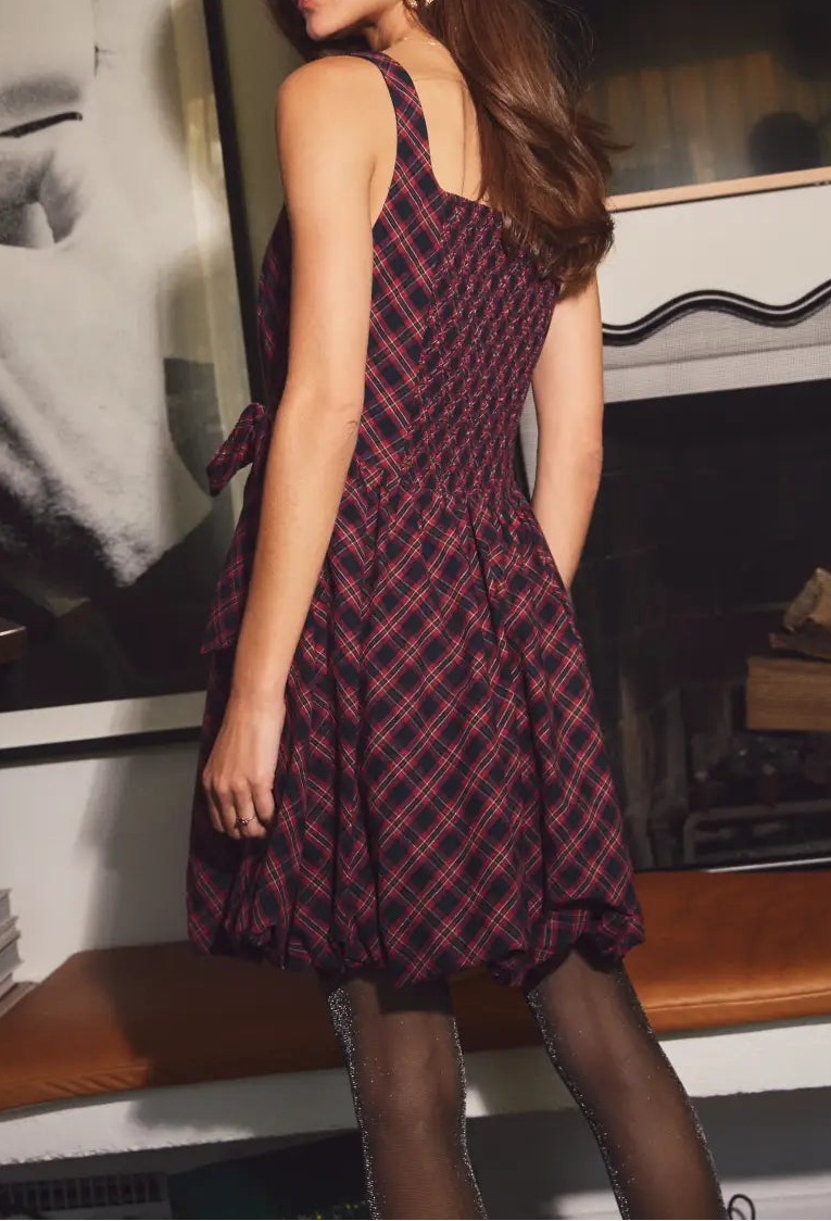 Holly Jolly Plaid Dress