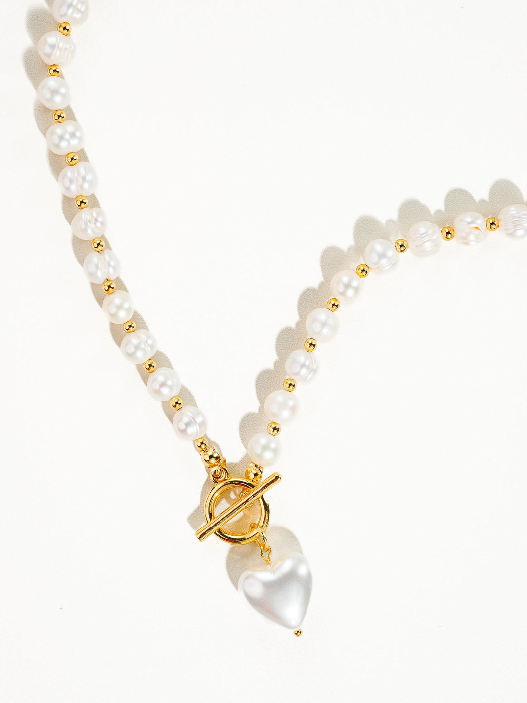 Sweetheart Pearl Necklace