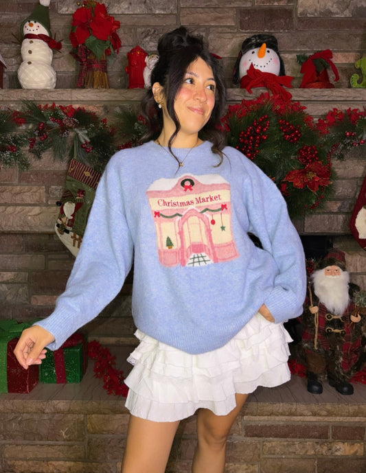 Holiday Market Knit Sweater