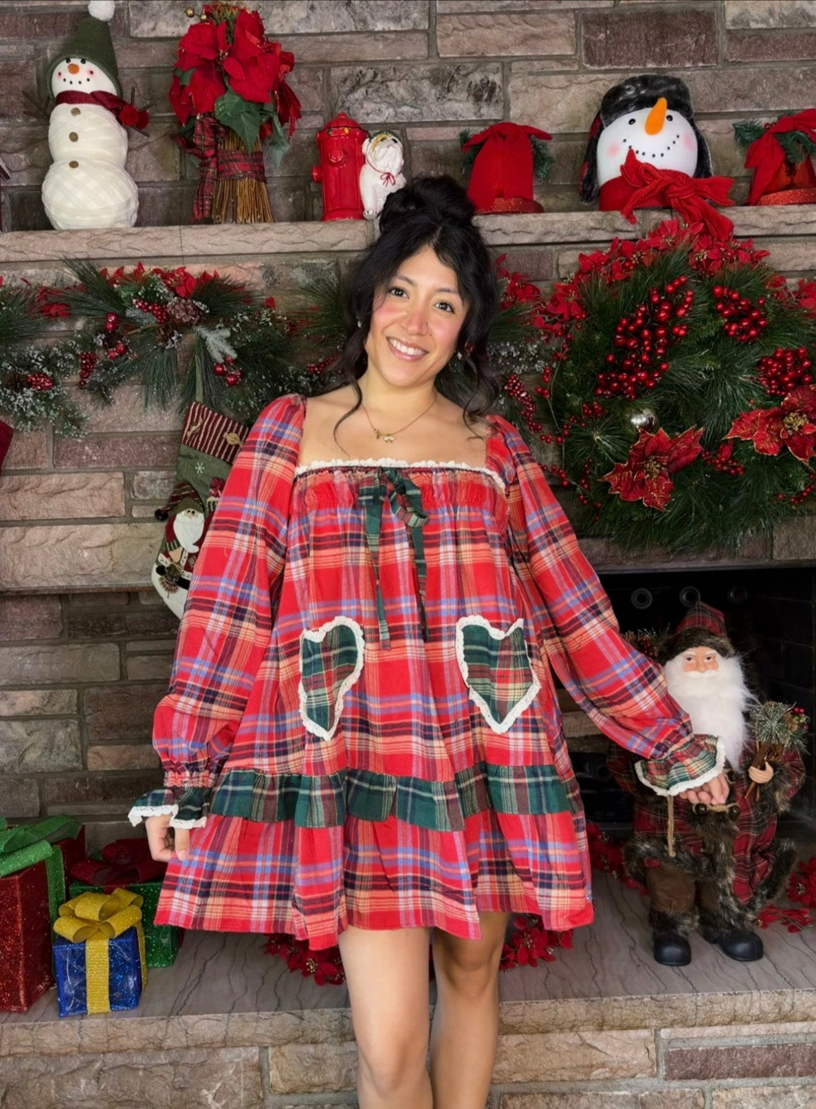 Hearts of Jolly Dress PREORDER 1 WEEK