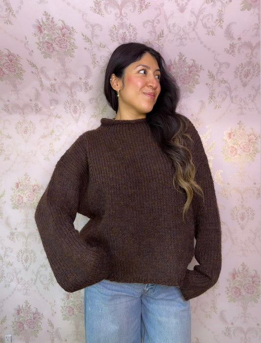 Sweet Like Chocolate Knit Sweater
