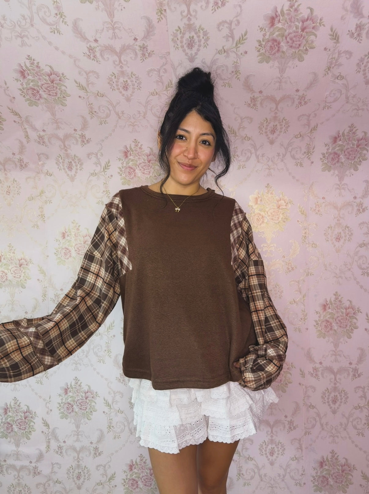 Falling for Plaid Top