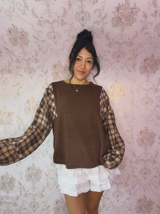Falling for Plaid Top