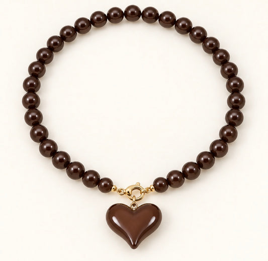 Autumn Heart Necklace