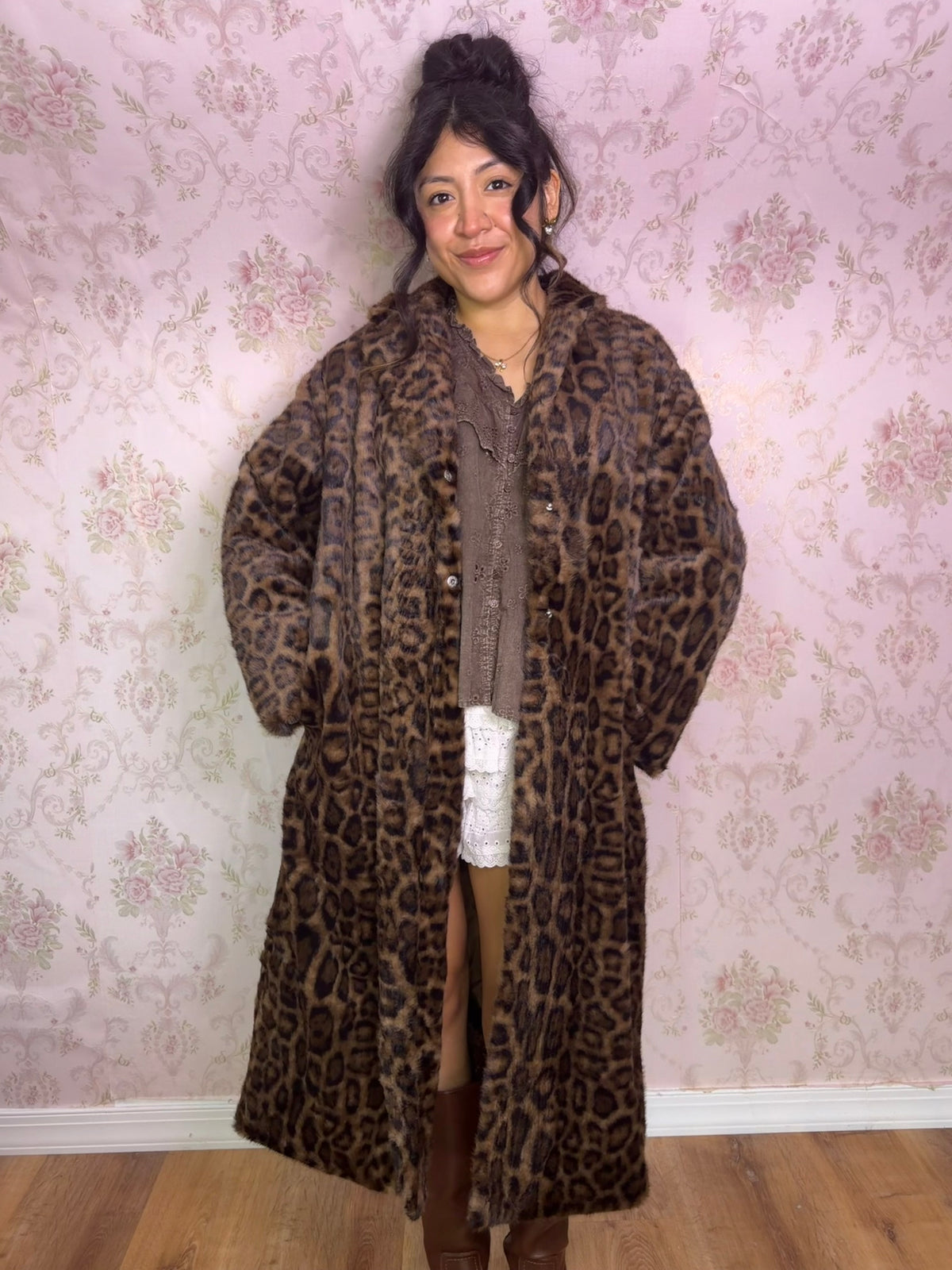 Cocoa Wildcat Long Coat 🐆