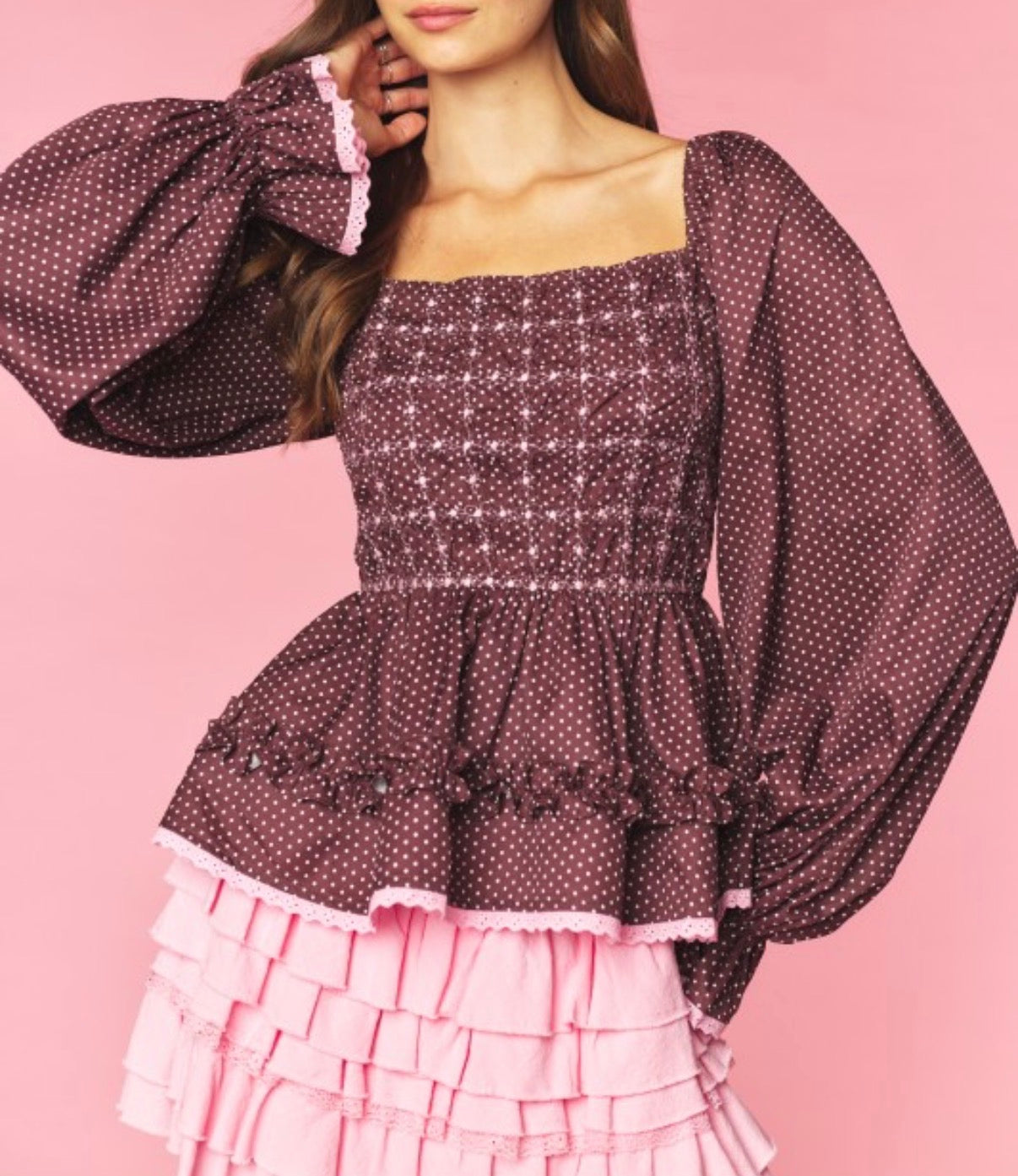 Hot Cocoa Sweetheart Top