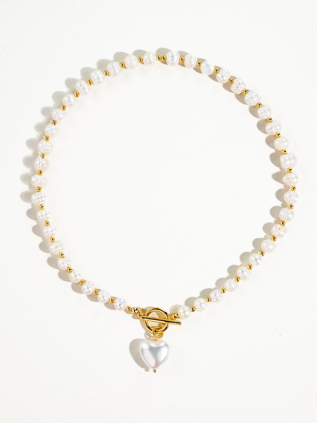 Sweetheart Pearl Necklace