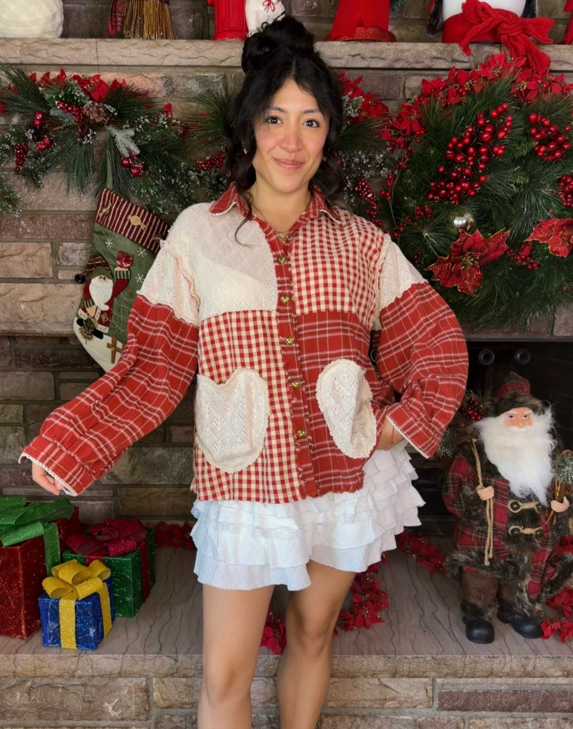 Christmas Sweetheart Flannel RESTOCK 1 WEEK