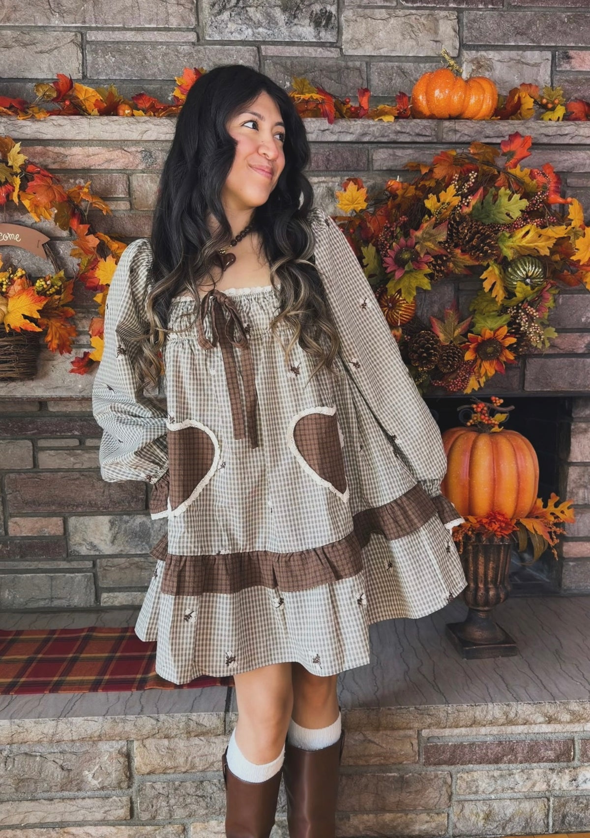 Honey Bee Heart Dress 🤎