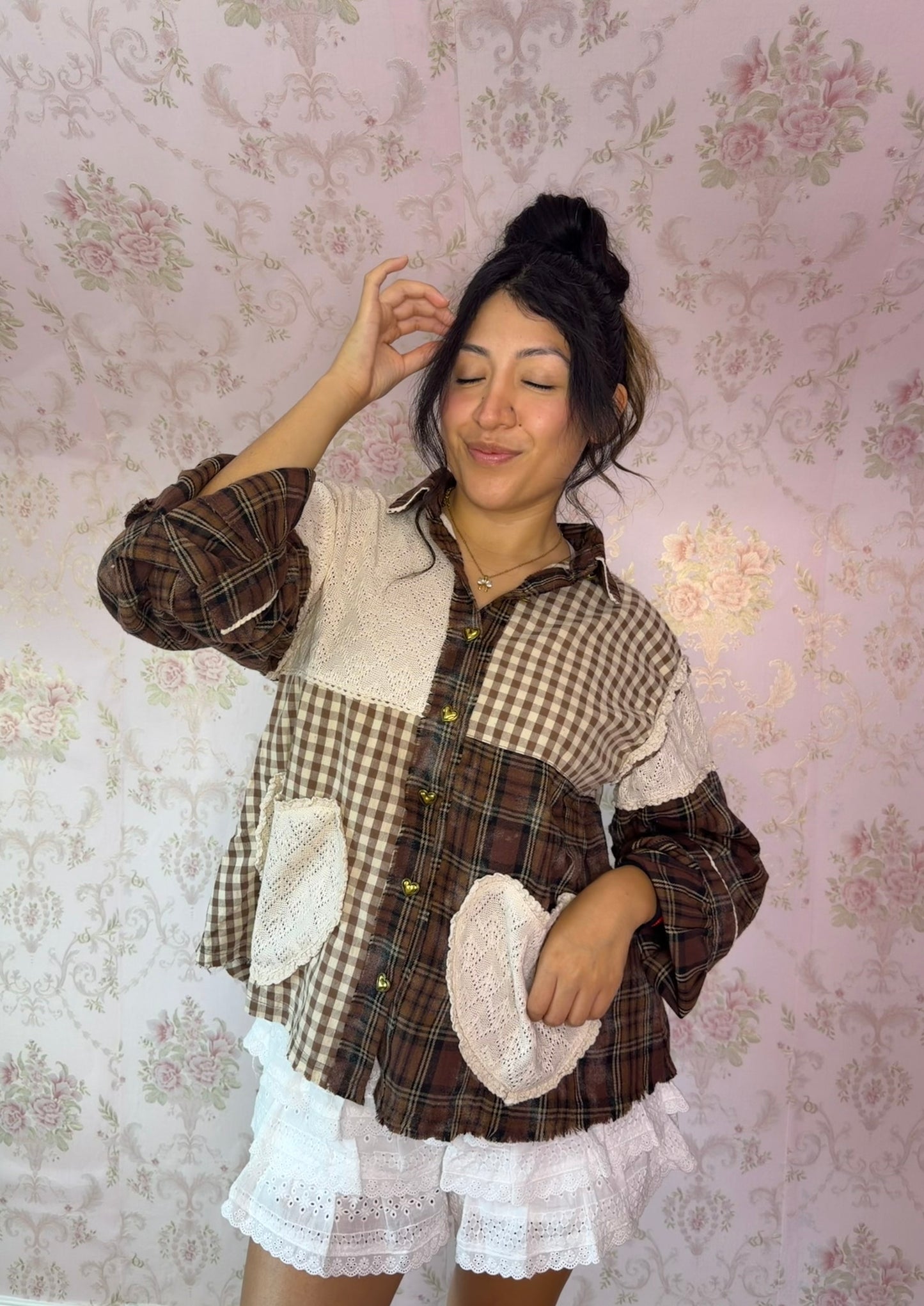 Autumn Sweetheart Flannel PRE ORDER 1-2 WEEKS