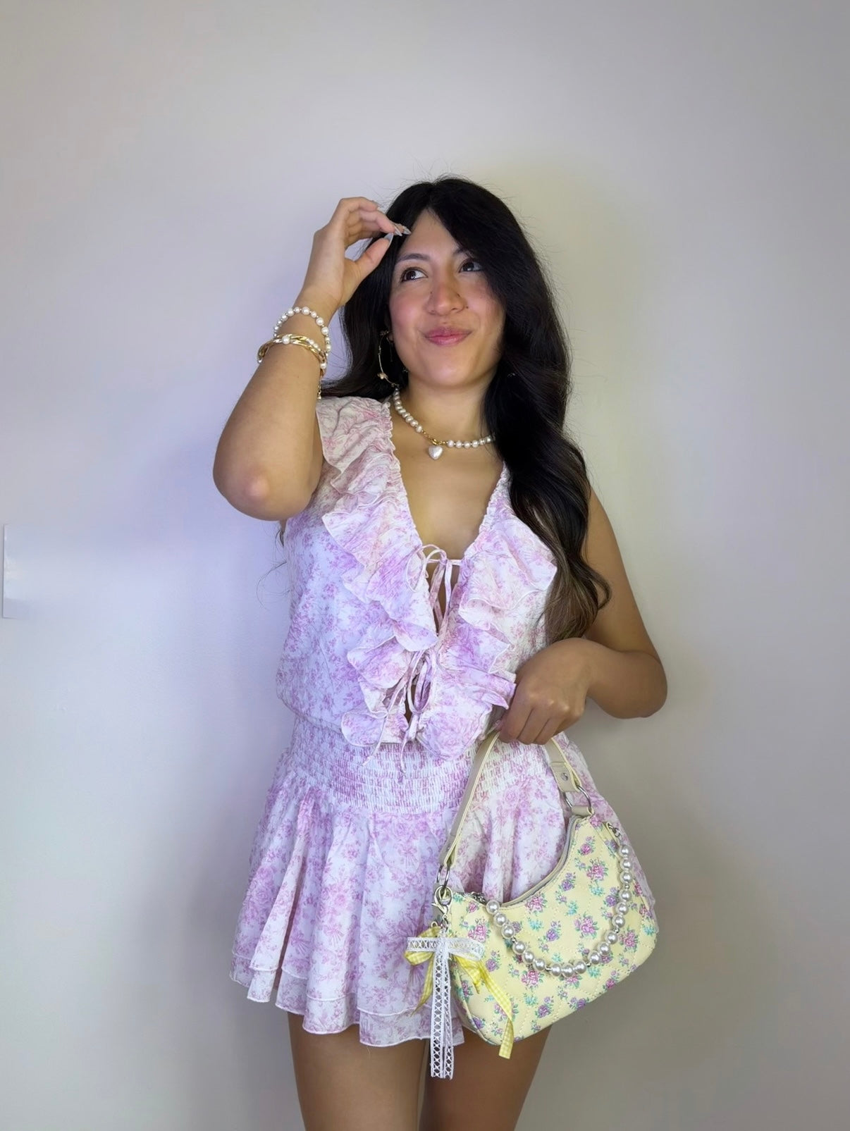 Pink Love Letter Romper