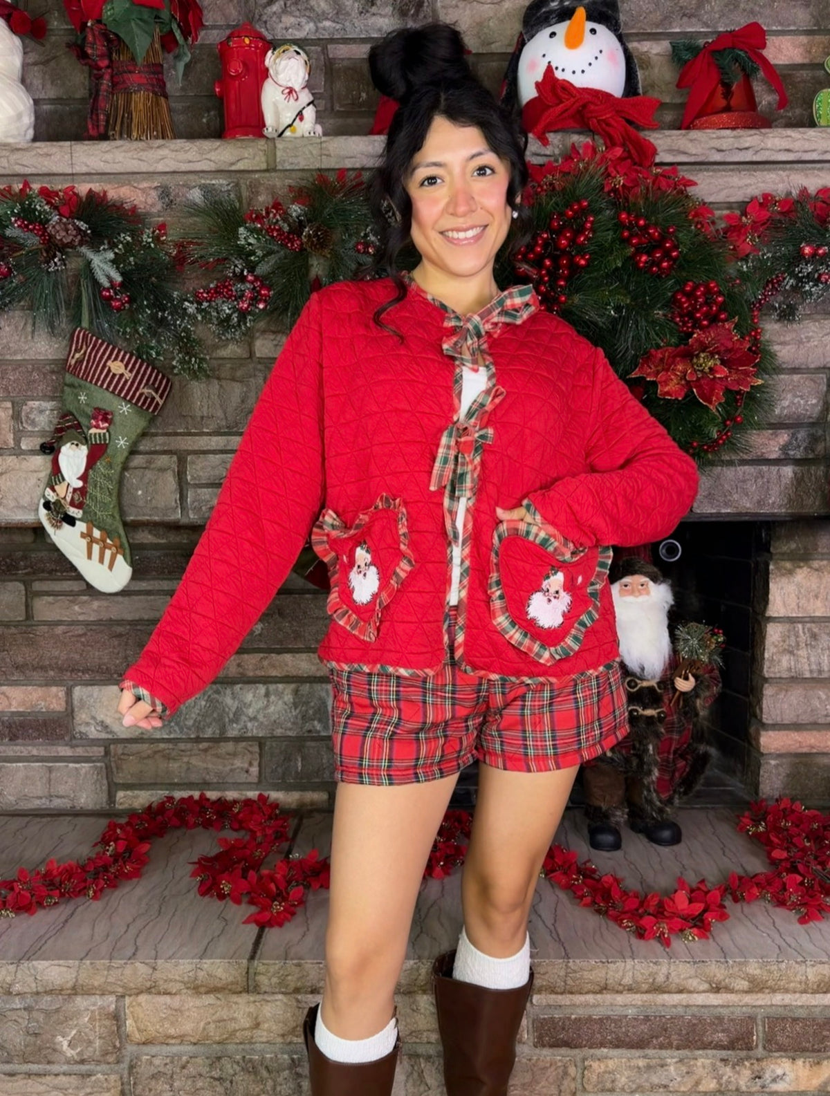 Dear Santa Quilted Jacket 🎅🏼