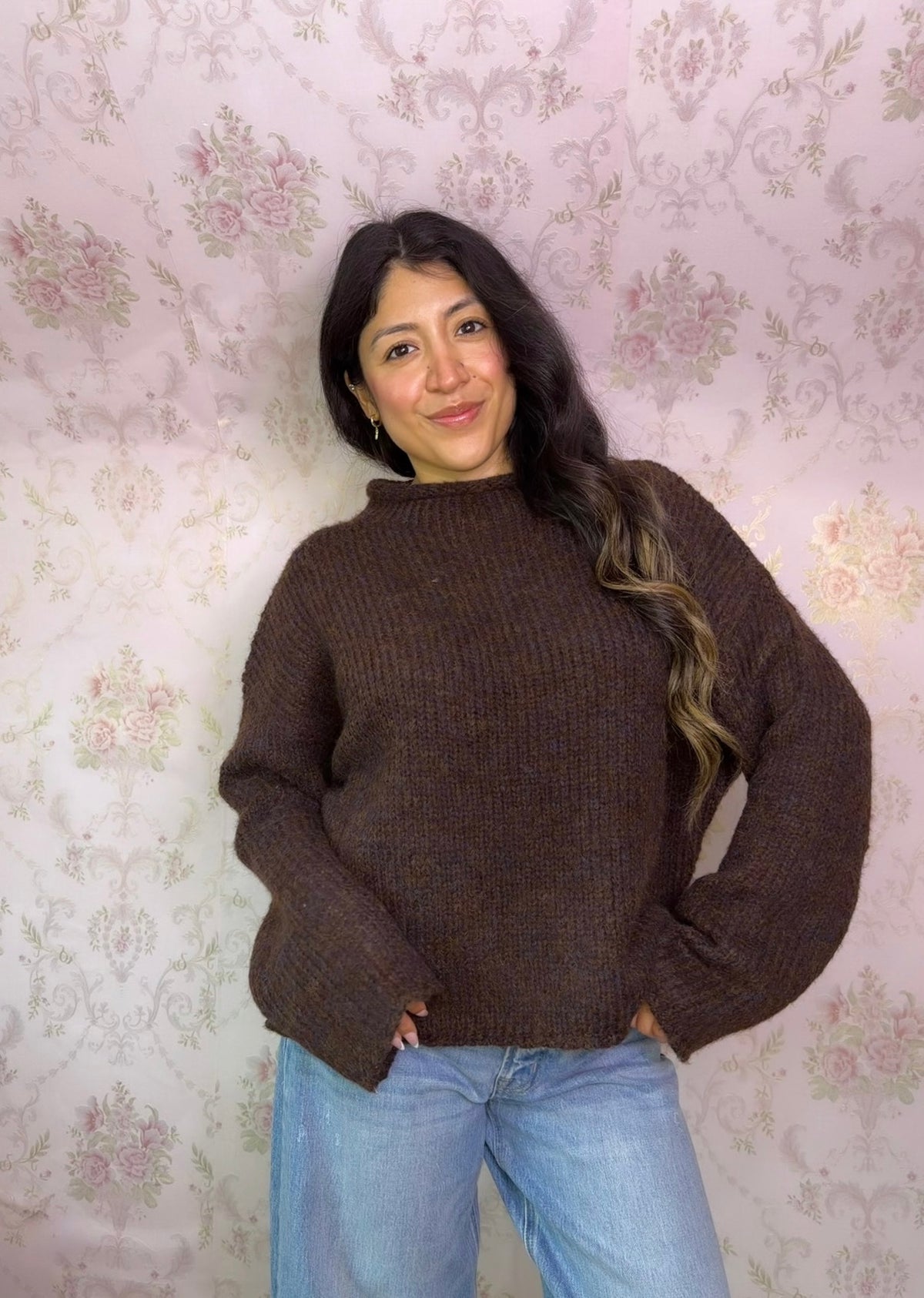 Sweet Like Chocolate Knit Sweater