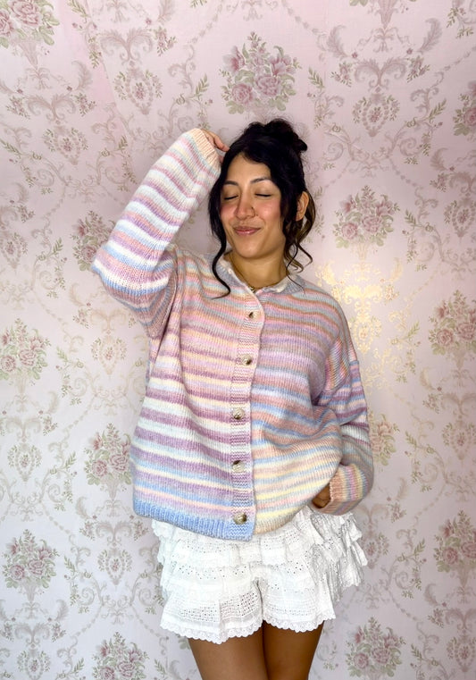 Pink Clouds Cardigan