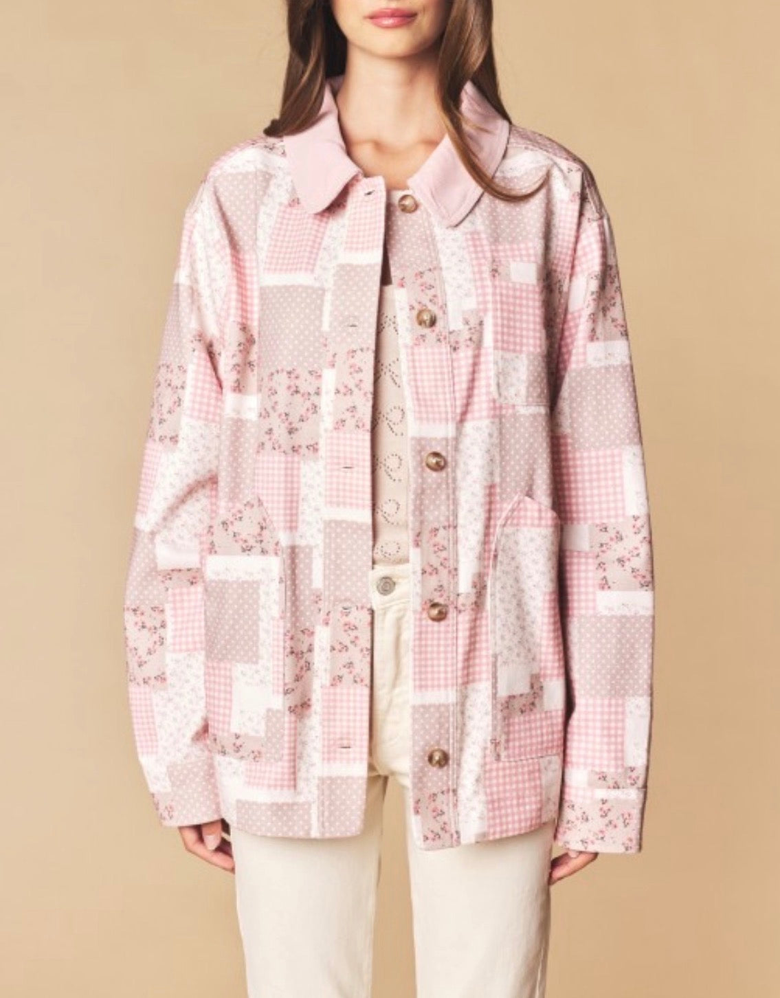 Pink Fall Harvest Barn Jacket 🩷
